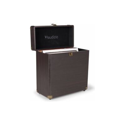 LP RC32 Vinyl Record Case Dark Wood TILBUD NU LP RC32 Vinyl Record Case Dark Wood TILBUD NU