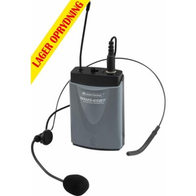 Omnitronic WAMS-65BT Bodypack Transmitter incl. Headset TILBUD NU Omnitronic WAMS-65BT Bodypack Transmitter incl. Headset TILBUD NU