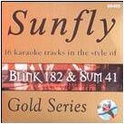 Sunfly Gold 35 - Blink 182 & Sum 41 TILBUD NU blinke guld