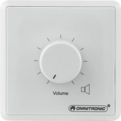 Omnitronic PA Volume Controller, 60 W mono wh TILBUD NU bind Omnitronic PA Volume Controller, 60 W mono wh TILBUD NU bind