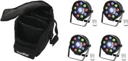 EuroLite Set 4x LED SLS-9 Hybrid HCL + Soft-Bag TILBUD NU EuroLite Set 4x LED SLS-9 Hybrid HCL + Soft-Bag TILBUD NU