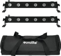 EuroLite Set 2x LED BAR-6 QCL RGBW + Soft Bag TILBUD NU EuroLite Set 2x LED BAR-6 QCL RGBW + Soft Bag TILBUD NU