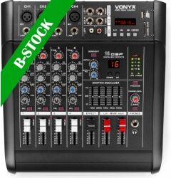 AM5A 5-Channel Mixer with Amplifier DSP/BT/SD/USB/MP3 "B-STOCK" TILBUD NU AM5A 5-Channel Mixer with Amplifier DSP/BT/SD/USB/MP3 "B-STOCK" TILBUD NU