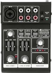 Omnitronic - MRS-502 USB Recording Mixer TILBUD NU Omnitronic - MRS-502 USB Recording Mixer TILBUD NU