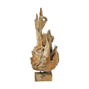 Europalms Natural wood sculpture 160cm naturskulptur naturlig skulptur træ