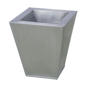 Europalms Flowerpot, zinc, 25cm square blomsterkrukke firkantet firkant zink