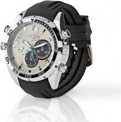 Nedis Spionkameraarmbåndsur   1920 x 1080 video   2560 x 1440 foto   16 Gb hukom Nedis Spionkameraarmbåndsur   1920 x 1080 video   2560 x 1440 foto   16 Gb hukom