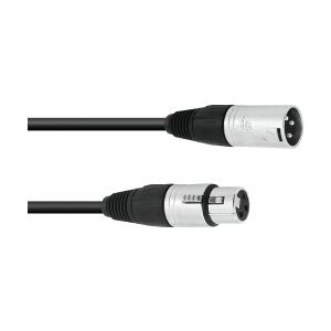 SOMMER CABLE XLR cable 3pin 0.5m bk Neutrik TILBUD NU