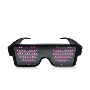 iDance Funky LED Briller Pink dioder TILBUD NU