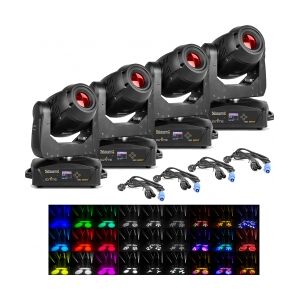 Moving Head pakke med 4 stk. BeamZ professional IGNITE 180Spot LED Moving Head