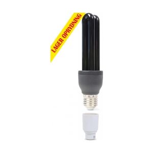 BUV27B UV sparepære 25W E27 + Adapter TILBUD NU besparelse besparende lampe