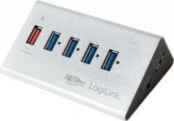 Velleman LogiLink - USB 3.0 HUB 4+1 porte inkl. 3,5A strømforsyning TILBUD NU Velleman LogiLink - USB 3.0 HUB 4+1 porte inkl. 3,5A strømforsyning TILBUD NU