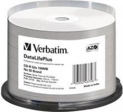 Verbatim - CD-R medie 700MB / 80 min. Non ID Printbare (50 stk.) TILBUD NU