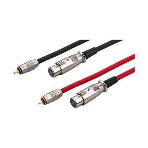 MONACOR XLR-phono 1.5m MCA-158J TILBUD NU lydforbindelseskabel forbindelse kabel lyd