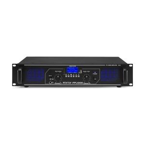 Digital Forstærker FPL1000 2x500W med Equalizer / 4 input / Bluetooth / MP3 / US