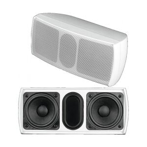 Omnitronic OD-22 Wall Speaker 8Ohms white TILBUD NU højttaler hvid væg