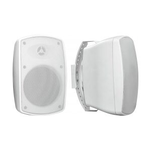 Omnitronic OD-6T Wall Speaker 100V white 2x væghøjttaler højttaler hvid væg