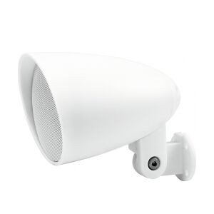 Omnitronic PS-2.5WB Projector Speaker, white, 2x TILBUD NU