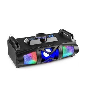 Party Station MDJ160B, Transportabel Bluetooth Højttaler med farverigt LED lys /