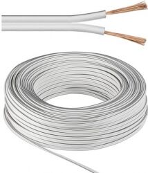 Velleman GOOBAY - Højttalerledning 2 x 2,5mm² CCA, hvid (50m) TILBUD NU Velleman GOOBAY - Højttalerledning 2 x 2,5mm² CCA, hvid (50m) TILBUD NU