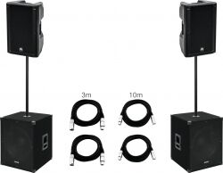 Omnitronic Set 2x XKB-212A + 2x MagiCarpet-151A MK2 TILBUD NU Omnitronic Set 2x XKB-212A + 2x MagiCarpet-151A MK2 TILBUD NU