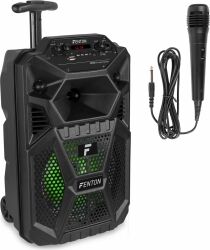 FPC8T Portable Party Speaker Rechargeable 8” with Trolley TILBUD NU