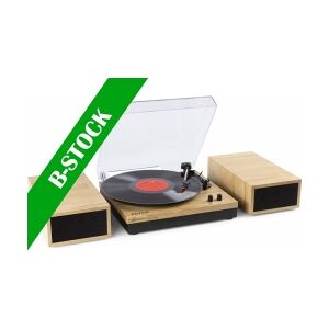 RP165L Record Player Set Light Wood 