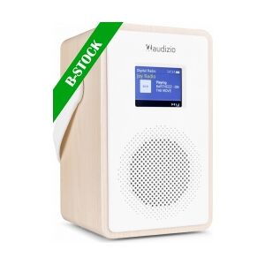 Modena Portable DAB+ Radio with Battery Light Wood 