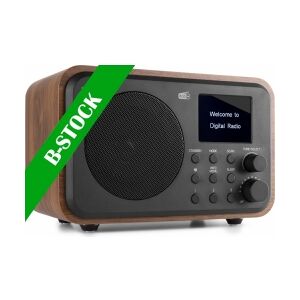 Milan DAB+ Radio with Battery Wood 