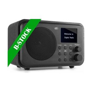 Milan DAB+ Radio with Battery Black 