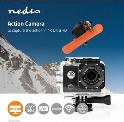 Nedis Action-kamera   Ultra HD 4K   Wi-Fi   Vandtæt etui, ACAM41BK TILBUD NU Nedis Action-kamera   Ultra HD 4K   Wi-Fi   Vandtæt etui, ACAM41BK TILBUD NU