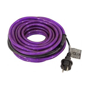 EuroLite RUBBERLIGHT RL1-230V violet/pink 9m TILBUD NU lyserød