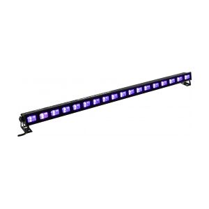 UV lys bar, BUV183 med 18 stk. kraftige UV LED / 91cm bred / solid monteringsfod