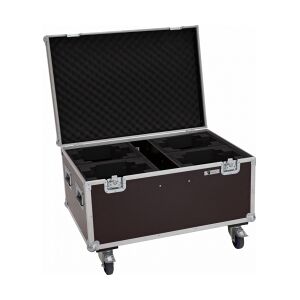 Roadinger Flightcase 4x LED TMH-X4 with wheels TILBUD NU