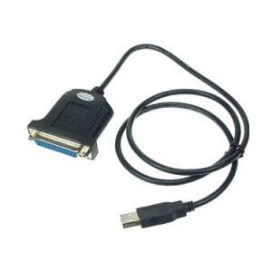 Velleman Printerkabel USB til parallel SUBD25 pol hun, Sort (0,8m) TILBUD NU sortere into Velleman Printerkabel USB til parallel SUBD25 pol hun, Sort (0,8m) TILBUD NU sortere into