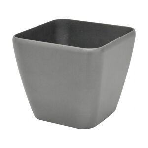 Europalms Deco pot LUNA-33, rectangular, silver rektangulære rektangulær gryde