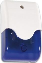 Indendørs sirene m. blå strobo lys, 6-15Vdc, 110dB TILBUD NU inden dørs Indendørs sirene m. blå strobo lys, 6-15Vdc, 110dB TILBUD NU inden dørs