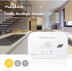 Nedis Kuliltedetektor   Advarsel om lavt batteri   10 års sensorlevetid, DTCTCO3 Nedis Kuliltedetektor   Advarsel om lavt batteri   10 års sensorlevetid, DTCTCO3
