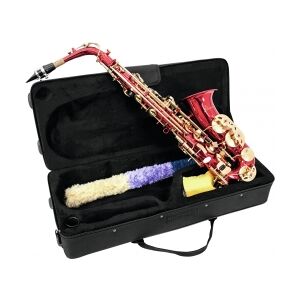 Dimavery SP-30 Eb Alto Saxophone, red TILBUD NU saxofon rød