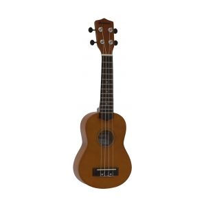 Dimavery UK-200 Ukulele, soprano, braun TILBUD NU sopran