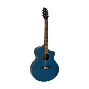 Dimavery STW-50 Western Guitar,blue TILBUD NU