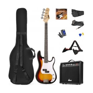 GigKit Basguitar Pakke Sunburst TILBUD NU