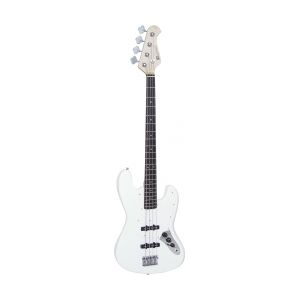 Dimavery JB-302 E-Bass, white TILBUD NU hvid