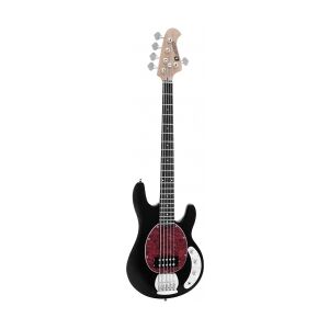 Dimavery MM-505 E-Bass, 5-string, black TILBUD NU streng sort snor