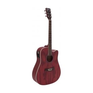 Dimavery JK-510 Western guitar, cutaway, grained TILBUD NU