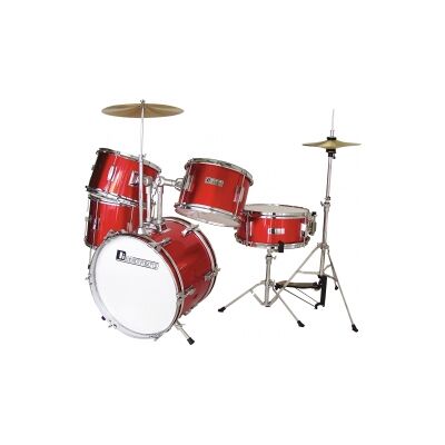 Dimavery JDS-305 Kids Drum Set, red TILBUD NU trommesæt tromme børn rød sæt Dimavery JDS-305 Kids Drum Set, red TILBUD NU trommesæt tromme børn rød sæt