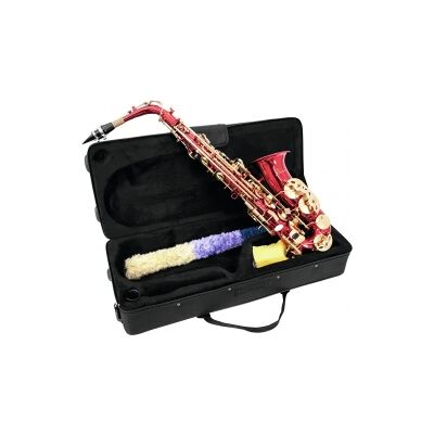 Dimavery SP-30 Eb Alto Saxophone, red TILBUD NU saxofon rød Dimavery SP-30 Eb Alto Saxophone, red TILBUD NU saxofon rød