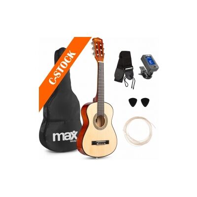 SoloArt Junior 1/4 Classic Guitar Pack Natural "C-STOCK" TILBUD NU SoloArt Junior 1/4 Classic Guitar Pack Natural "C-STOCK" TILBUD NU