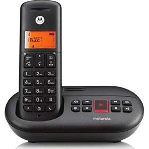 Motorola - Trådløs Fastnet Telefon - E211 - Sort