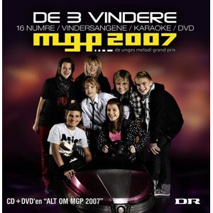 Mgp 2007 - De 3 Vindere (cd+dvd) - CD